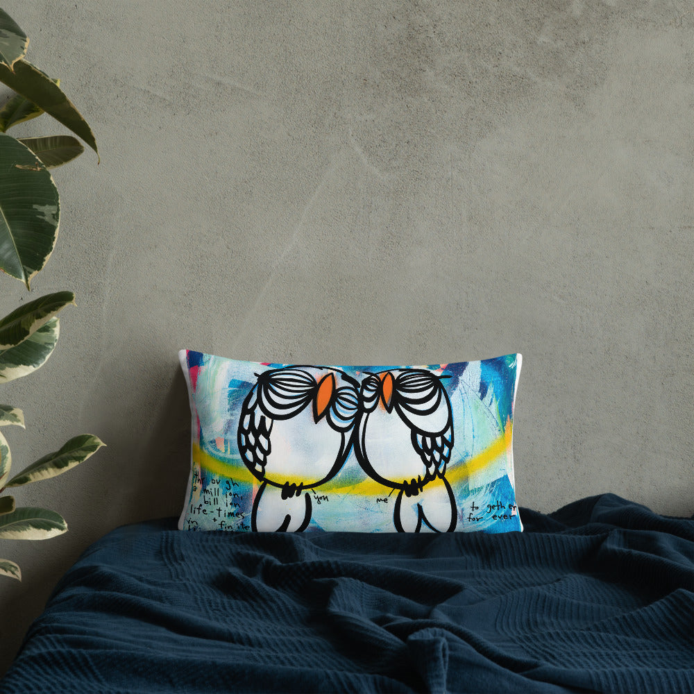 You and Me, Together Forever - Lebo Premium Throw Pillow